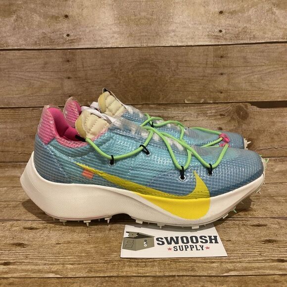 NEW NIKE x OFF-WHITE WS VAPOR STREET POLARIZED BLUE CD8178-400 SZ M9/W10.5 - Picture 1 of 8